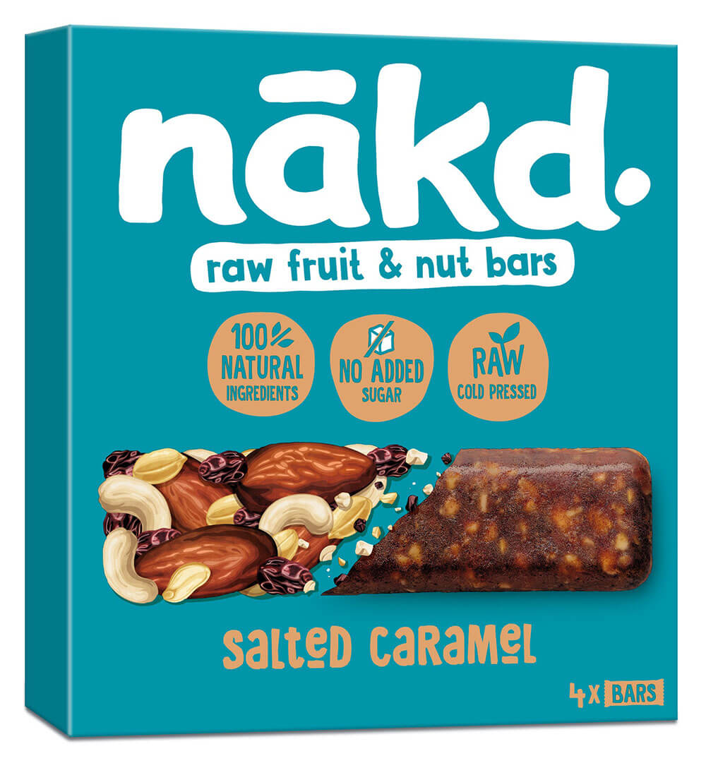 Nakd Salted caramel 4 x 35 g