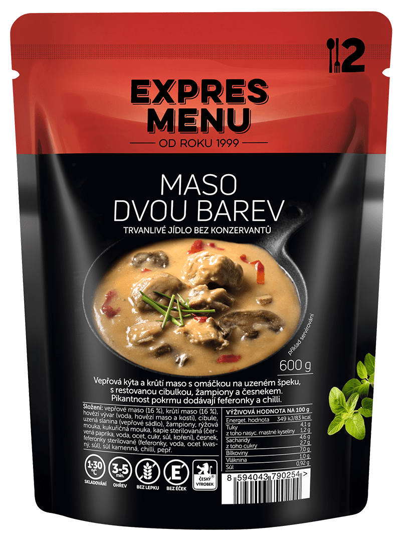 Expres Menu Maso dvou barev 600 g