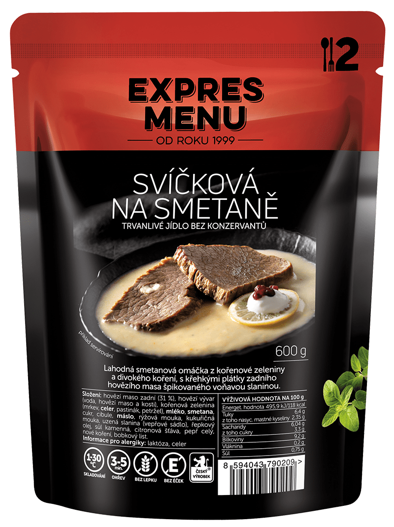 Expres Menu Svíčková na smetaně 600 g