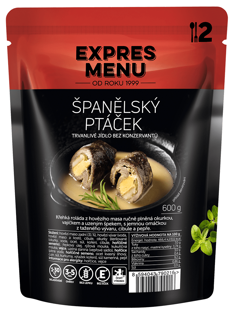 Expres Menu Španělský ptáček 600 g