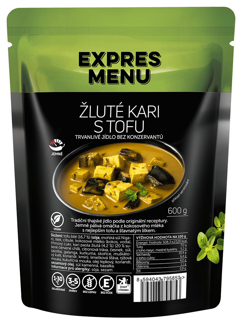 Expres Menu Žluté kari s tofu 600 g