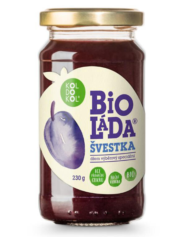 Koldokol Bioláda Švestka 230g