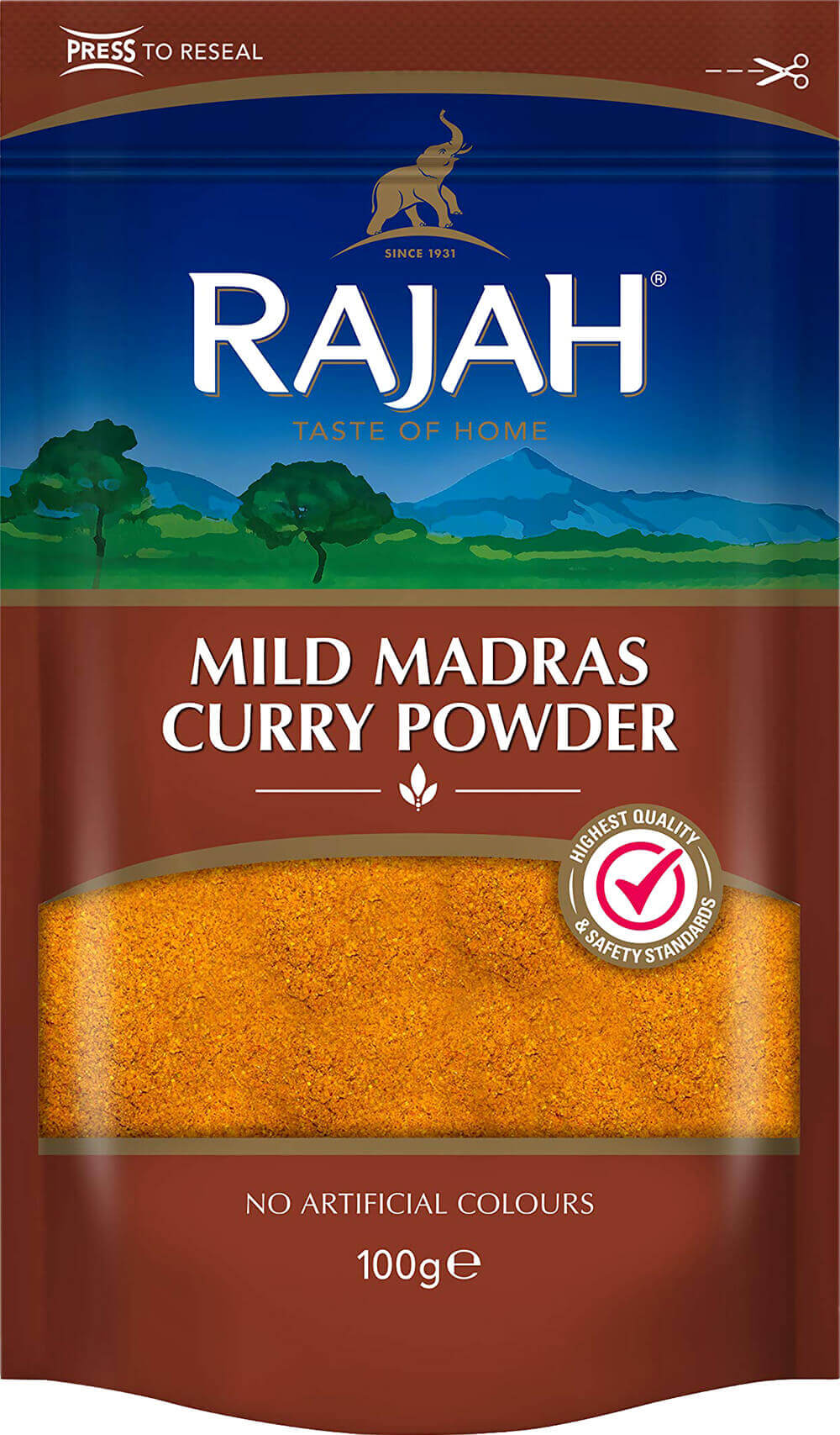 Rajah Mild Madras Kari Směs 100 g