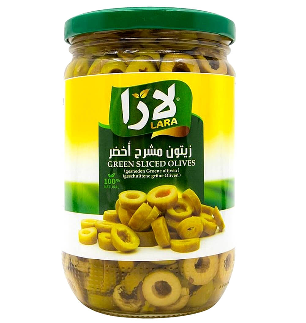 Lara Zelené olivy plátky 350 g