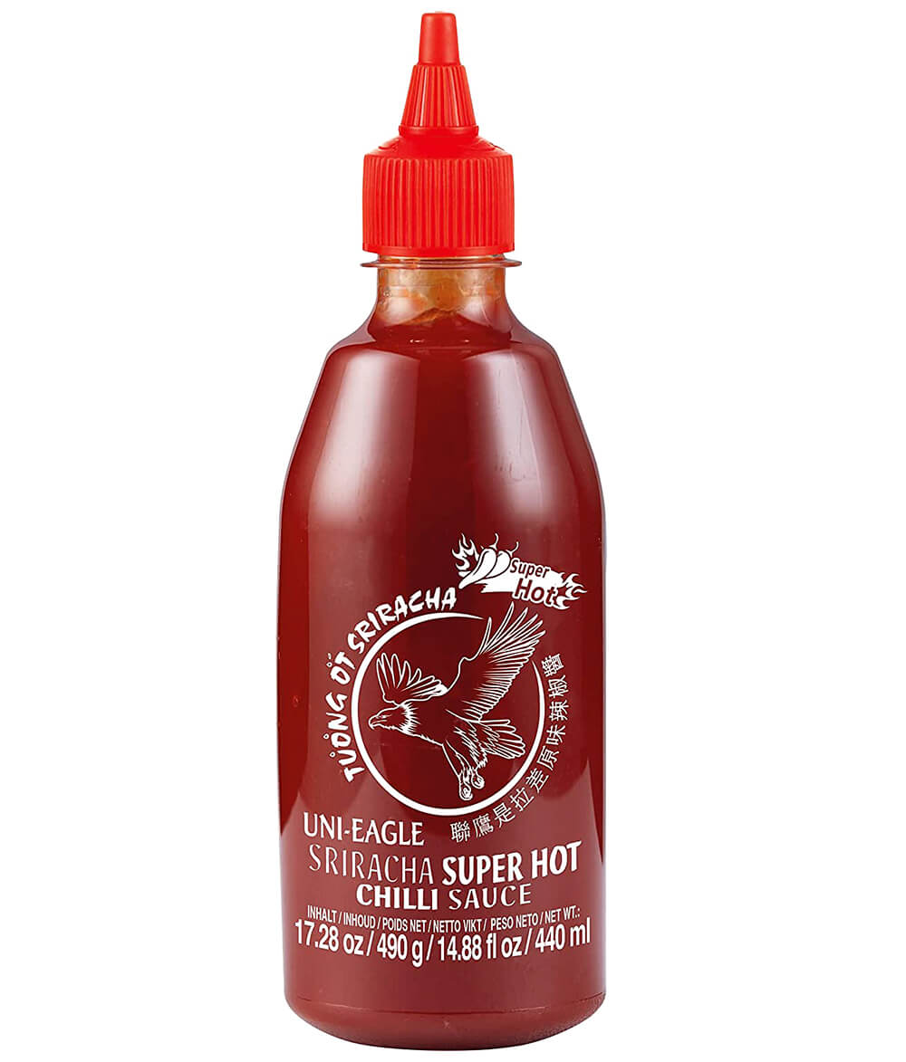 Sriracha Super Hot chilli omáčka UNI-EAGLE Množství: 490 g