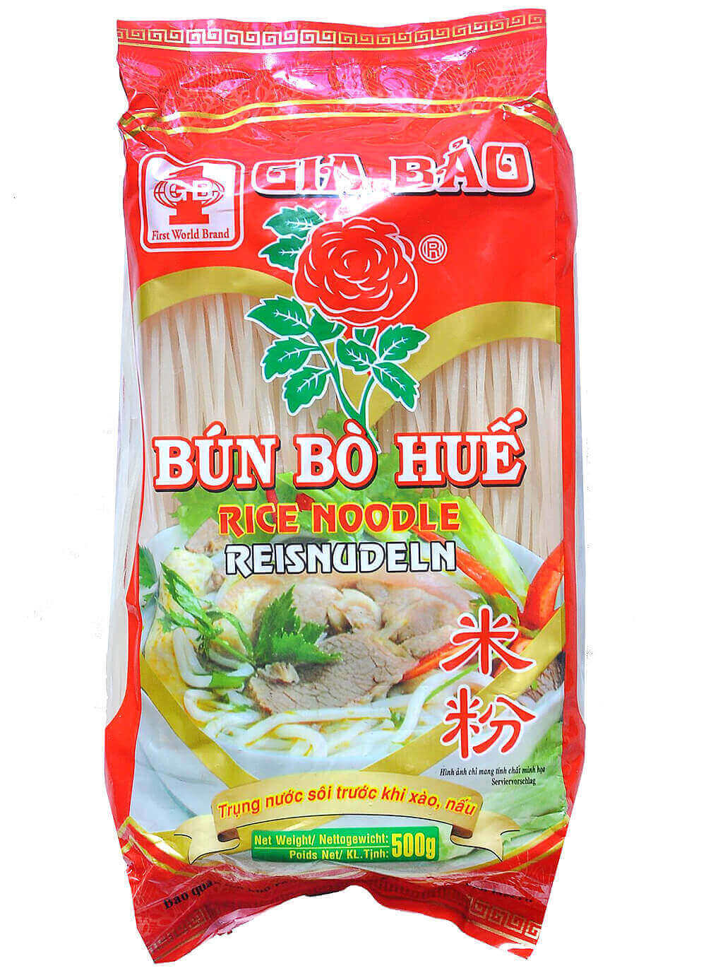 Gia Bao Rýžové nudle BUN BO HUE 500 g
