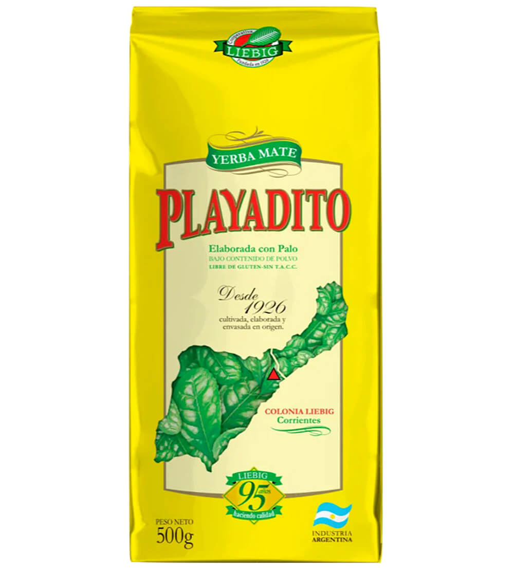 Playadito Yerba Mate Elaborada Con Palo Množství: 500 g