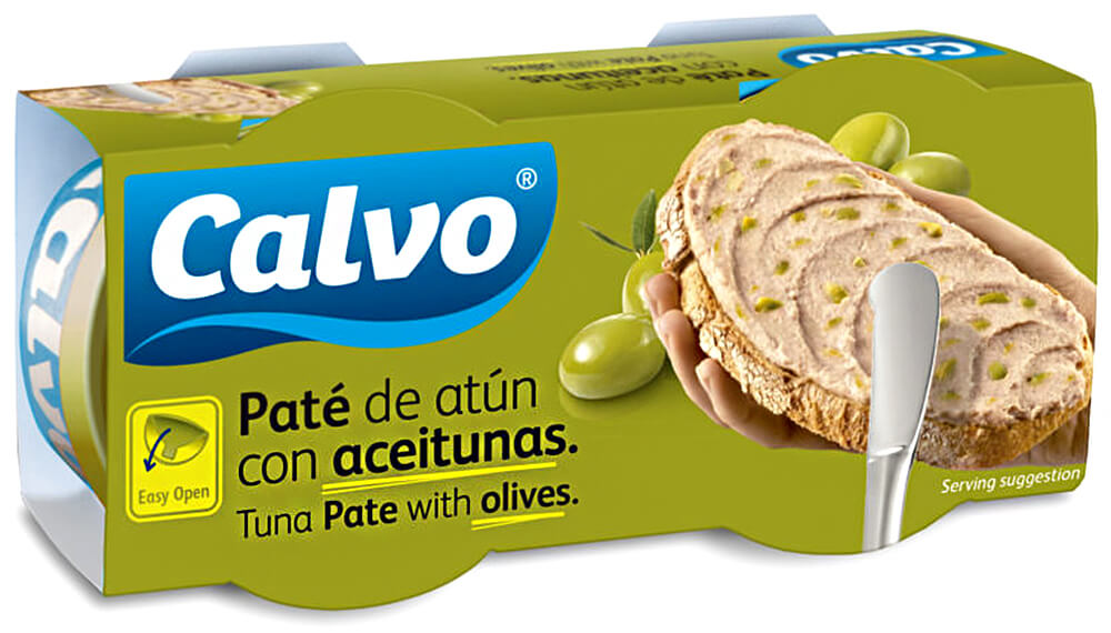 Calvo Tuňákové paté s Olivami 2 x 75 g