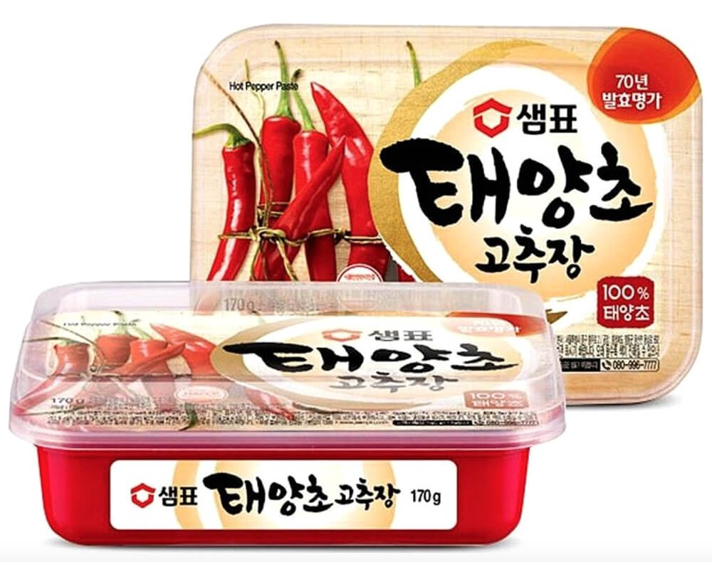 Sempio korejská chilli pasta červená Gochujang Množství: 170 g