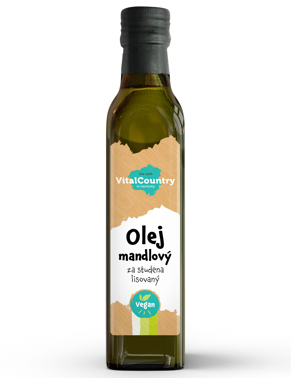 Vital Country Mandlový olej lisovaný za studena Obsah: 250 ml