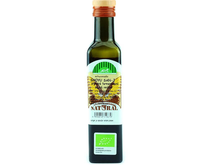 Natural Jihlava Shoyu san-j BIO Obsah: 220 ml