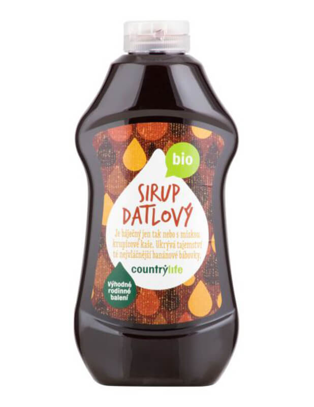 Country Life Datlový sirup BIO 874ml