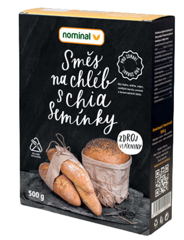 Nominal Směs na chléb s chia semínky 500g