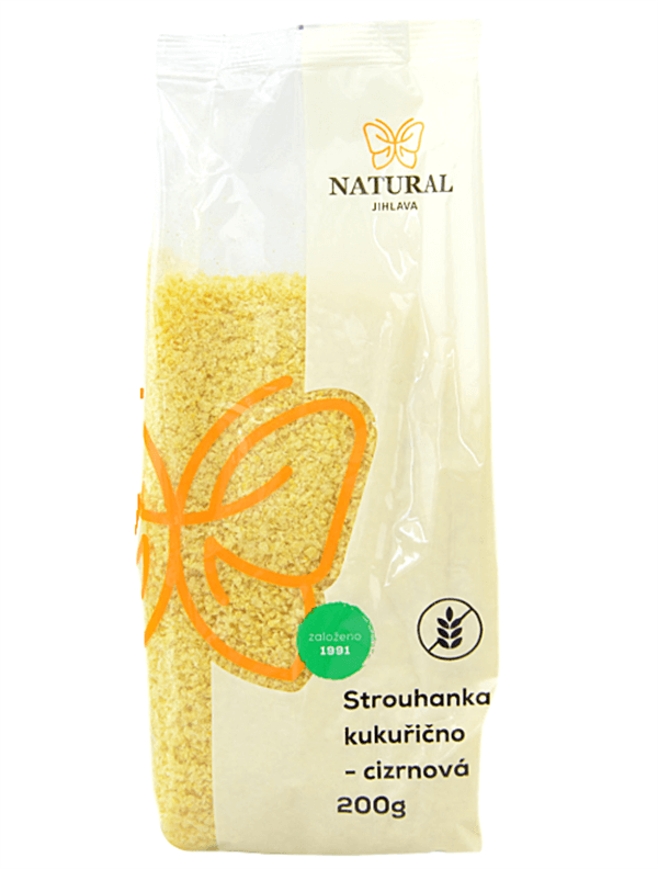 Natural Jihlava Kukuřično - cizrnová strouhanka 200g