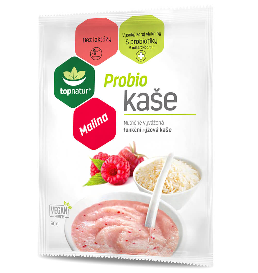 Topnatur Probio kaše malina 60g