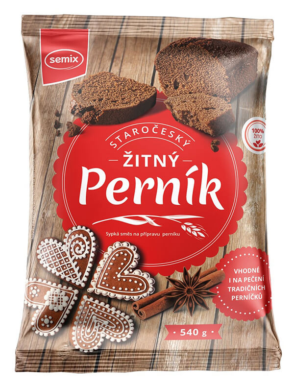 SEMIX Staročeský žitný perník 540g