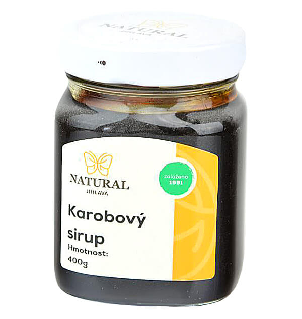 Natural Jihlava Karobový sirup 400g