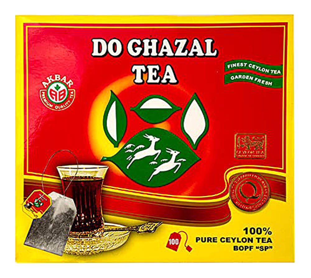 Akbar Brothers Do Ghazal Pure Ceylon Tea 100 x 2g