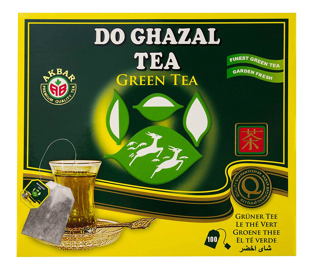 Akbar Brothers Do Ghazal Zelený čaj 100 x 2g