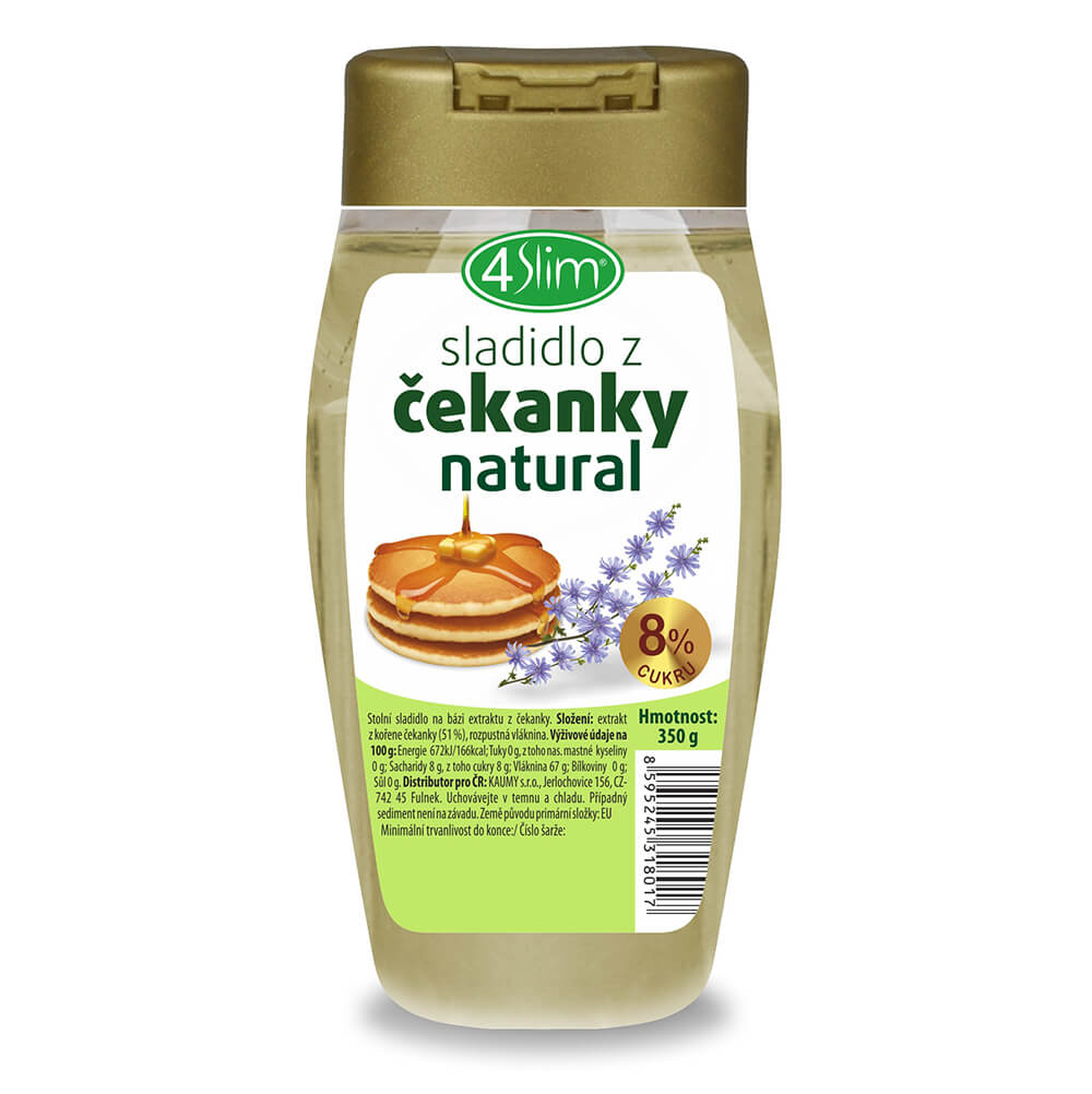 4Slim Sladidlo z čekanky natural 350 g