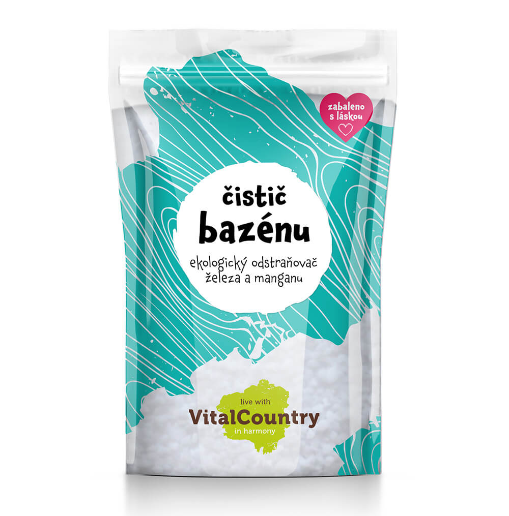 Vital Country Čistič bazénu EKO Množství: 2000 g