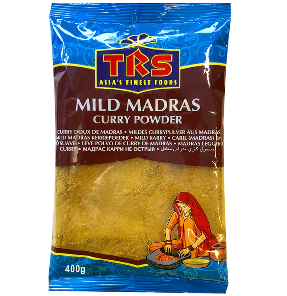 TRS Madras Kari mírně pálivá směs Množství: 400 g