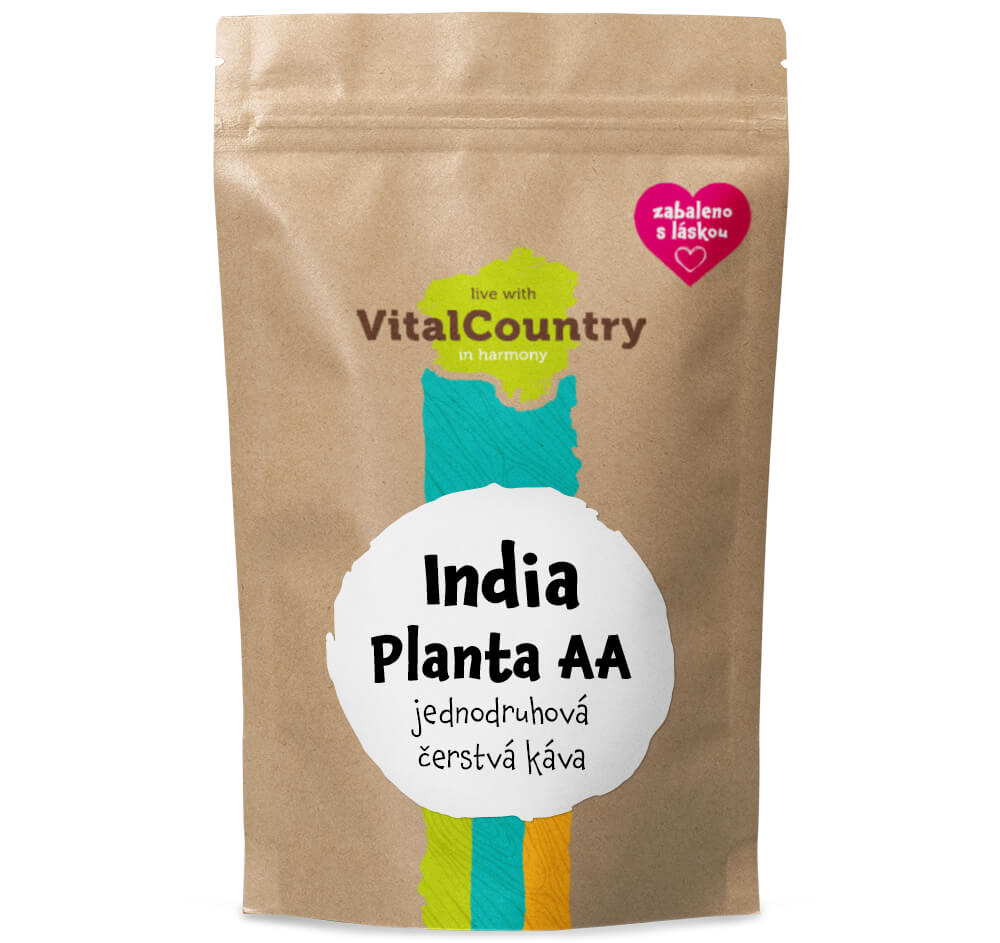 Vital Country Indie Planta AA Množství: 500g, Varianta: Mletá