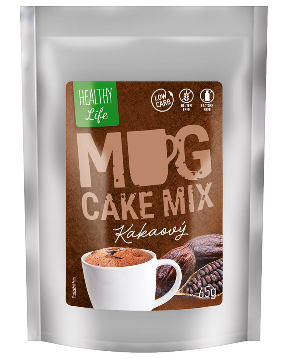 MKM Pack Low carb mug cake kakaový 65g