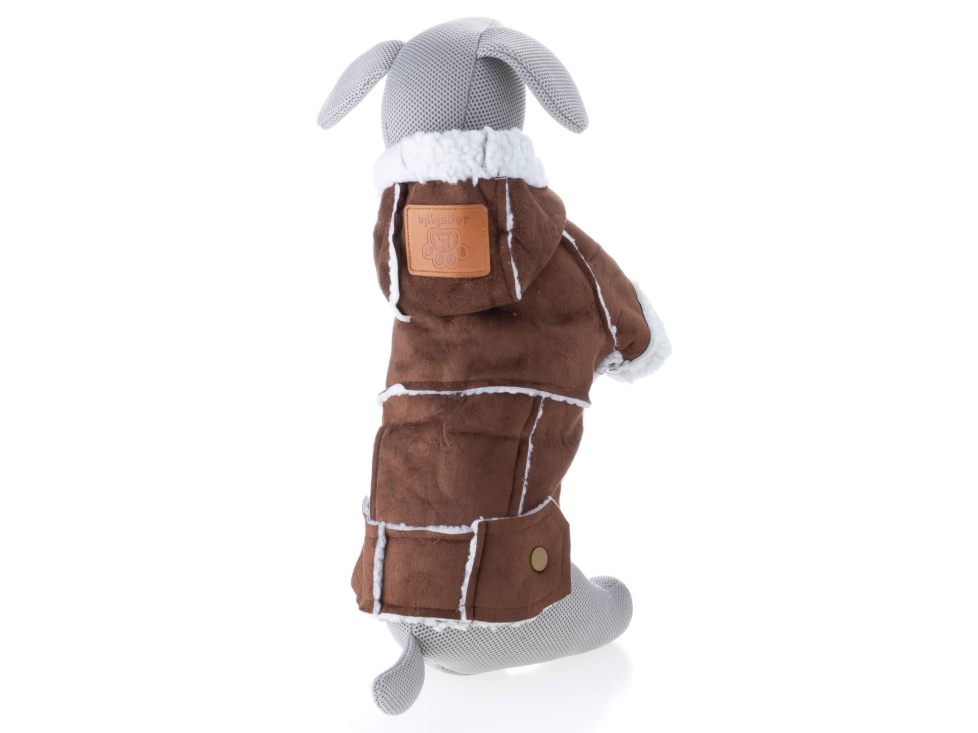 Vsepropejska Blair zimní kabátek pro psa Barva: Hnědá, Délka zad (cm): 30, Obvod hrudníku: 44 - 48 cm