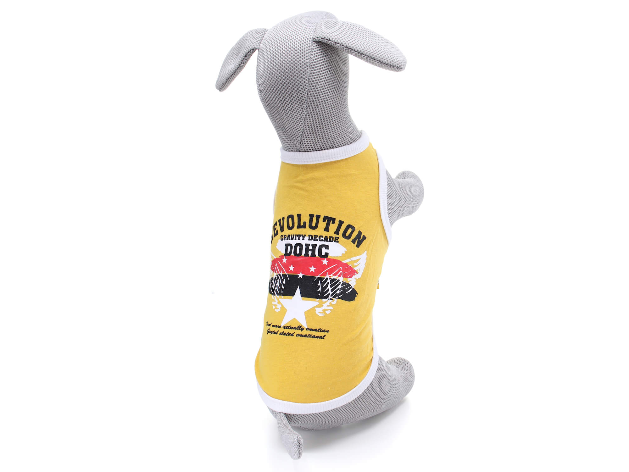 Vsepropejska Perla tričko s nápisy pro psa Barva: Žlutá, Délka zad (cm): 24, Obvod hrudníku: 30 - 34 cm
