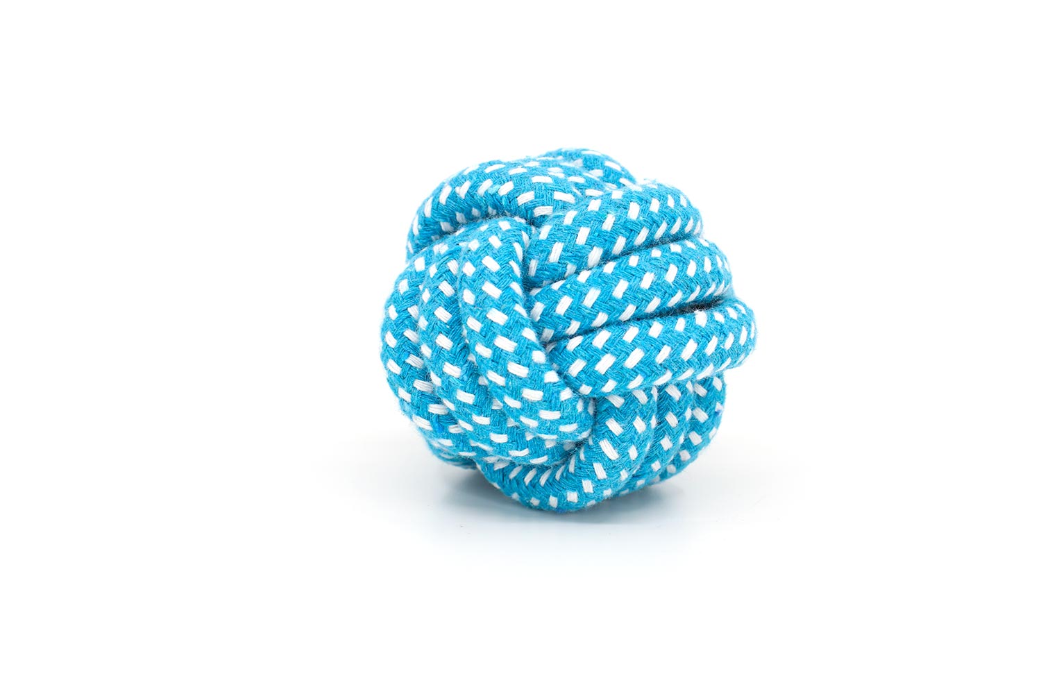 Vsepropejska Elis zapletený míček pro psa Barva: Modrá, Rozměr (cm): 7