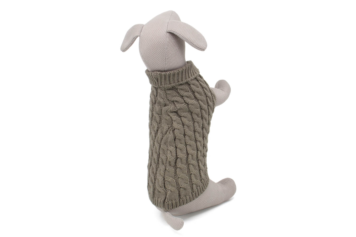 Vsepropejska Kimo svetr pro psa Barva: Šedá, Délka zad (cm): 26, Obvod hrudníku: 26 - 33 cm
