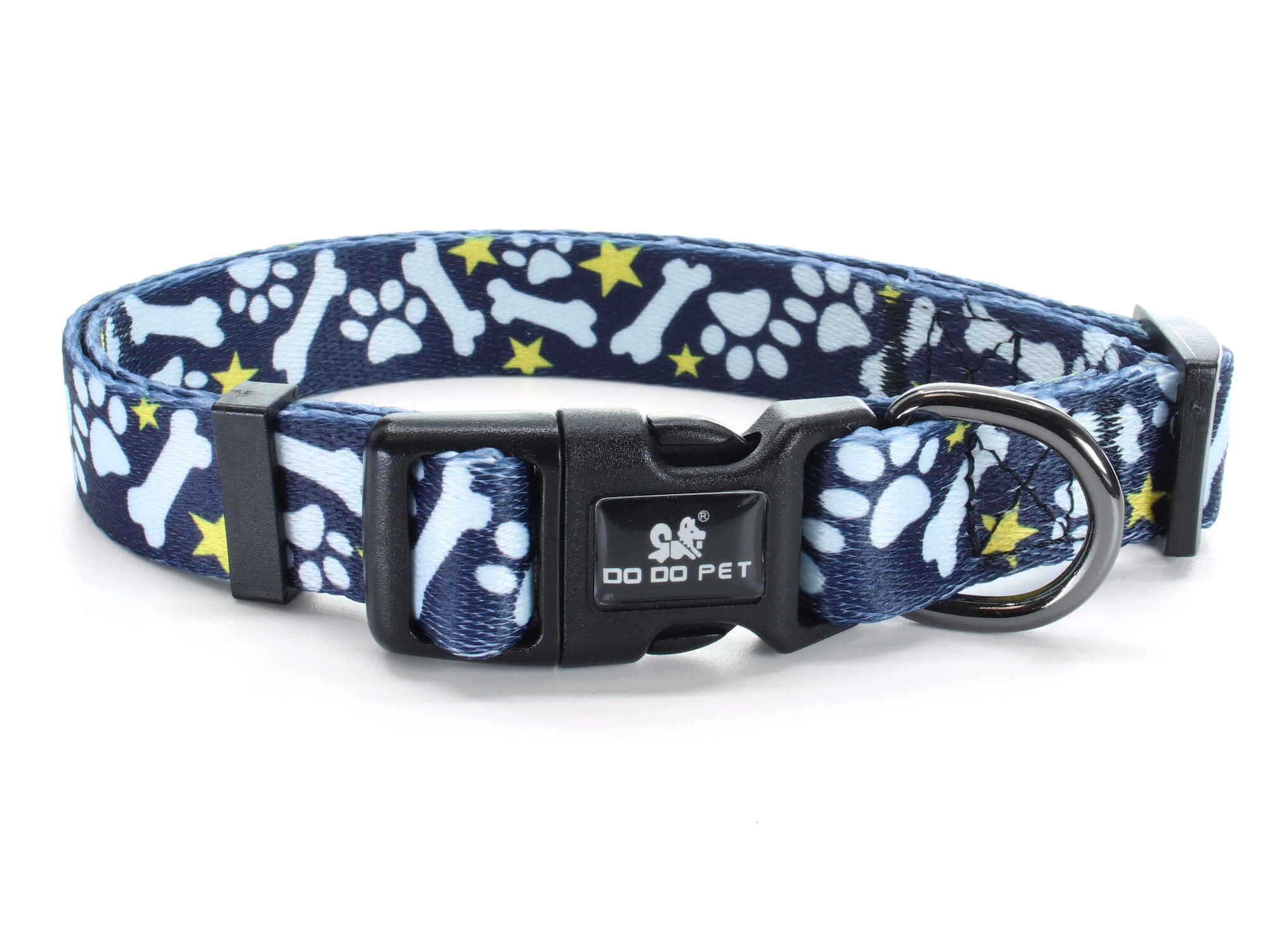 Vsepropejska Daber modrý obojek pro psa Barva: Modrá, Obvod krku: 30 - 48 cm