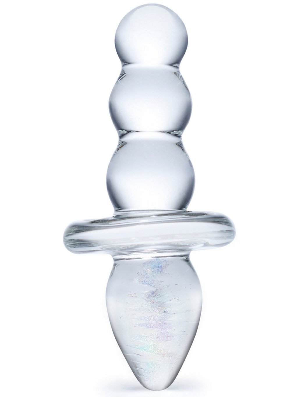Анальная пробка из стекла Pipedream Icicles, бесцветный PD2926-00 - PipeDream - Анальные пробки - Купить