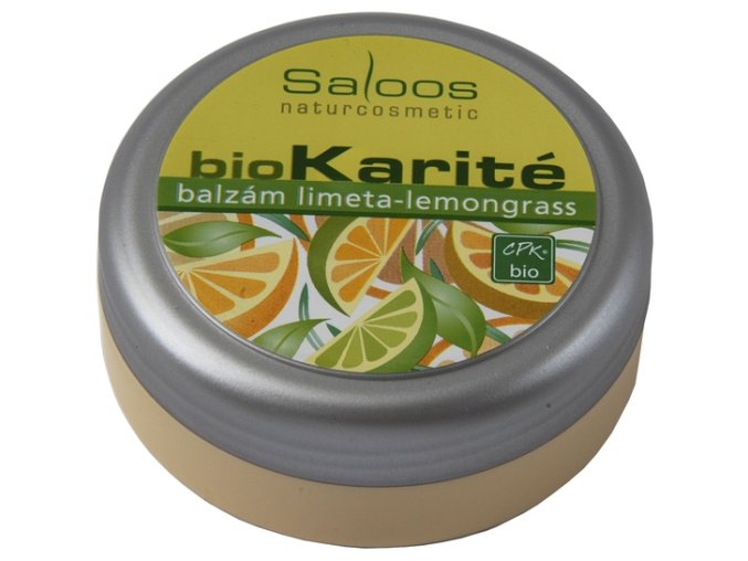 BioKarité Balzám s limetkou a citronovou trávou