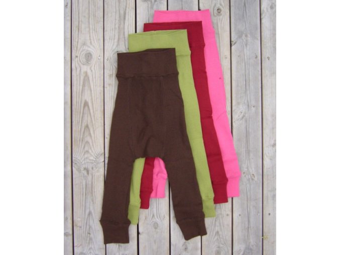 BabyIdea WOOL LONGIES - dlouhé vlněné kalhoty - DOPRODEJ