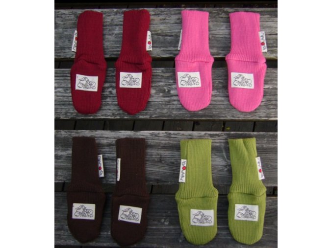 ManyMonths Rukavice MERINO bez palce