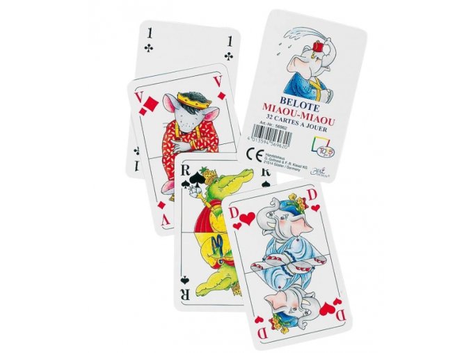 Hrací karty Miaou-Miaou