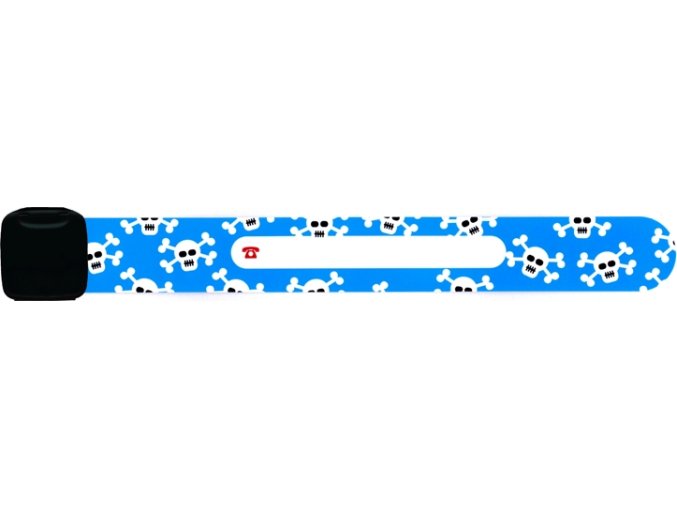Infoband(TM) Identifikační náramek PIRÁTI v modré
