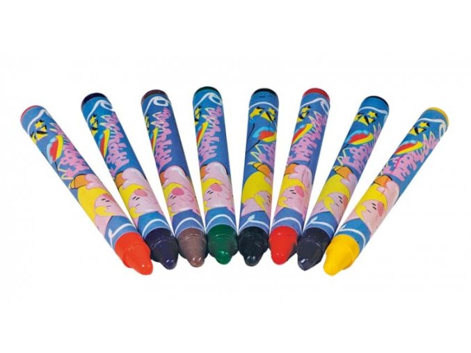 Voskovky na textil (8 ks)