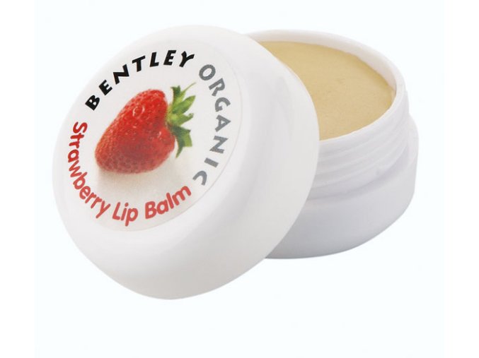 Bentley Organic - BIObalzám na rty JAHODA