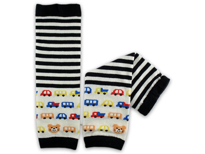 Návleky SnuggleLegs NÁKLADNÍ AUTA S PRUHY / Truck and Stripes
