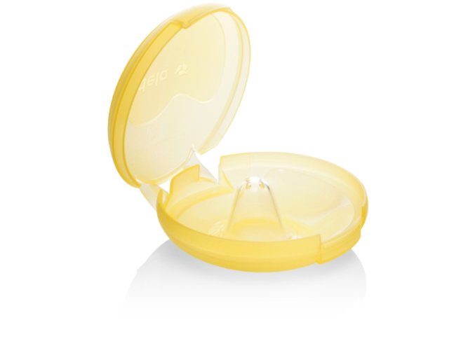 Medela - Kontaktní kojící kloboučky v krabičce (1 pár)