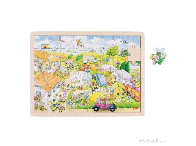 Puzzle na desce AUTOKEMP (48 dílků) - připravujeme