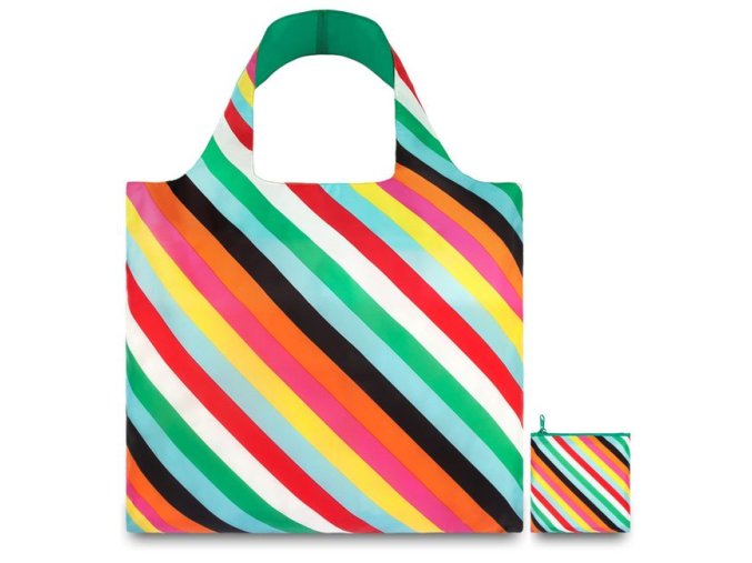Ekotaška LOQI - POP Stripes