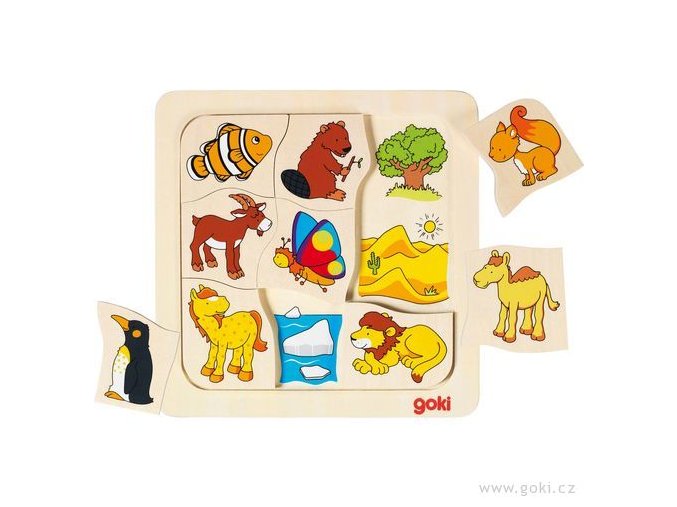 Fantazijní puzzle - Kde bydlím ?