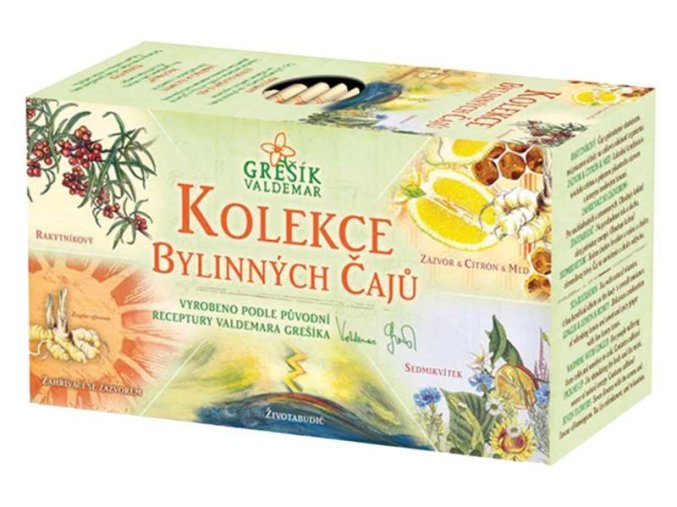 GREŠÍK Kolekce BYLINNÝCH čajů