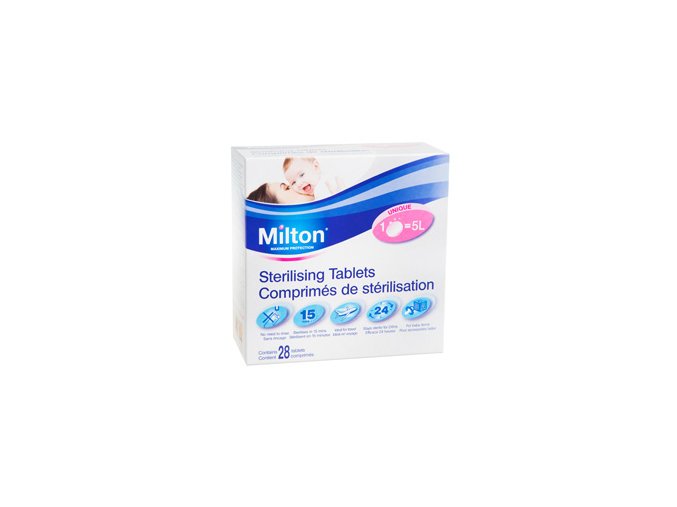 Sterilizační tablety MILTON (28 ks)
