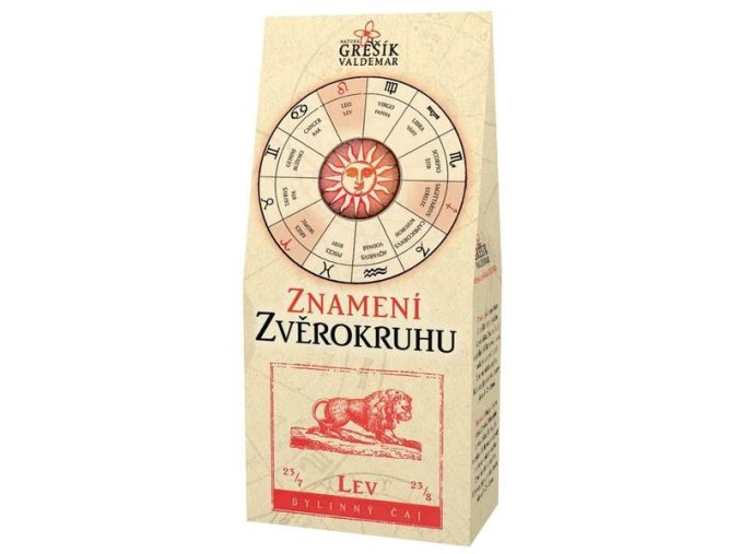 Čaj Grešík ZNAMENÍ ZVĚROKRUHU - LEV