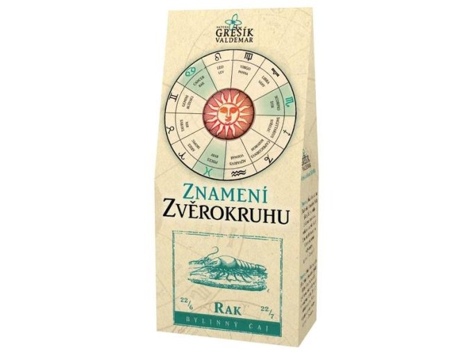 Čaj Grešík ZNAMENÍ ZVĚROKRUHU - RAK